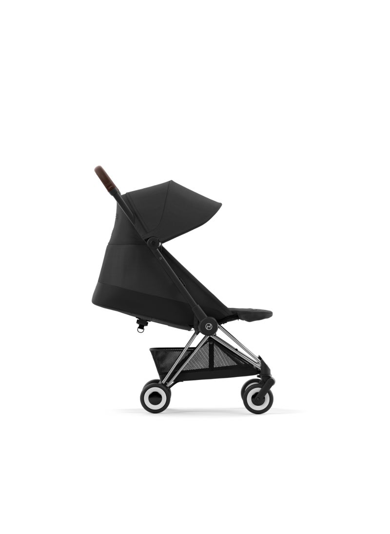 cybex Coya Chrome Stroller Dark Brown - Sepia Black  - Image 2