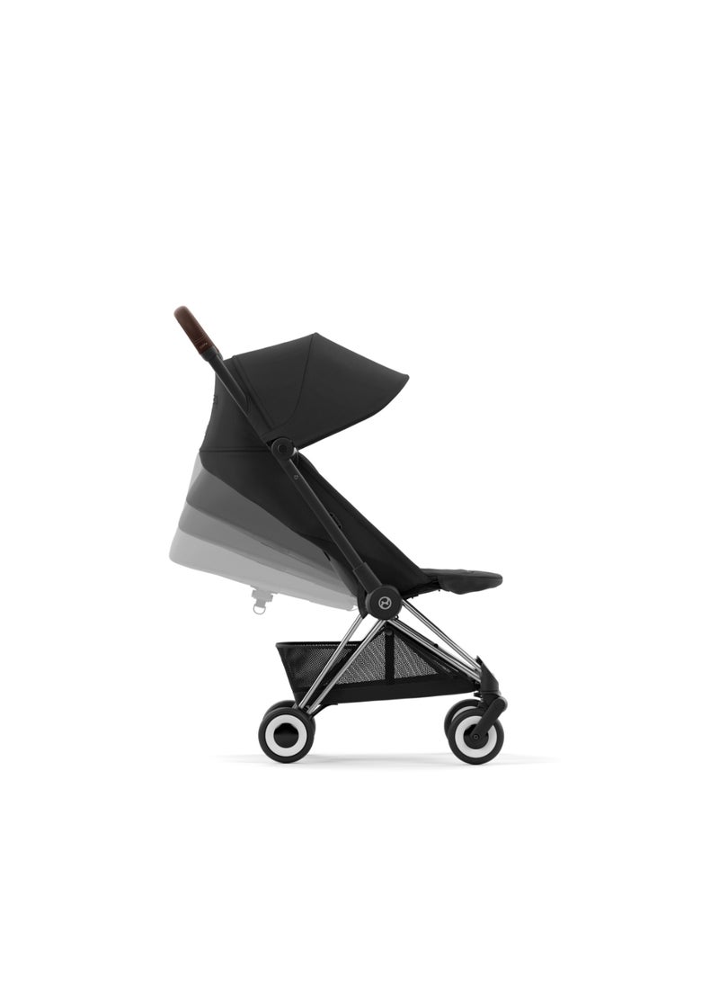cybex Coya Chrome Stroller Dark Brown - Sepia Black  - Image 3