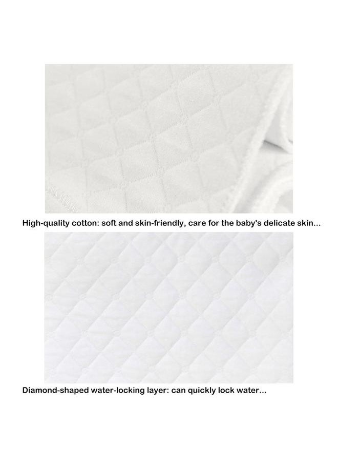 10Pcs Nappies Burp Cloths Muslin Cloths Absorbent Wash Cloths Folding Nappies for Baby