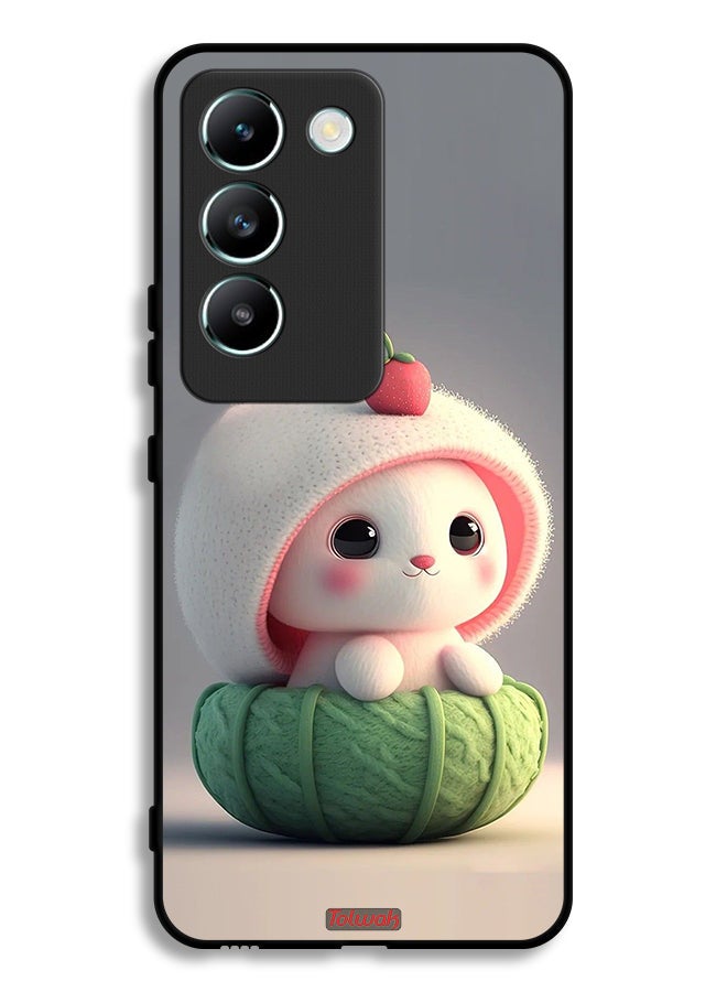 Tolwak غطاء واقي لجهاز Vivo V30 Lite 4G بشكل أرنب صغير لطيف - Image 1