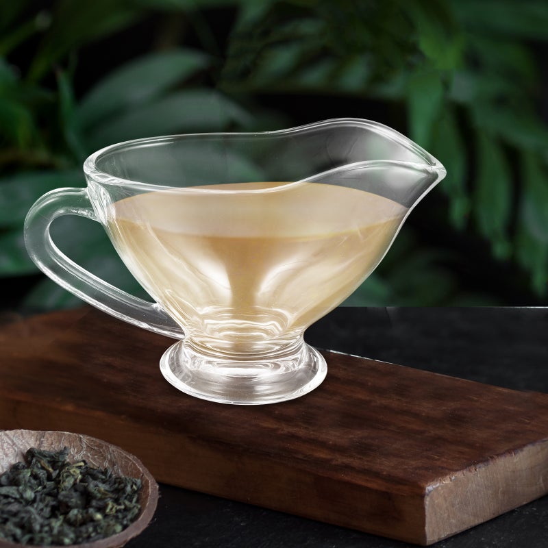 Sauce Container Sauce Boat Glass Sauce Cup Coffee Cup Boat Gravy Container - Image 1