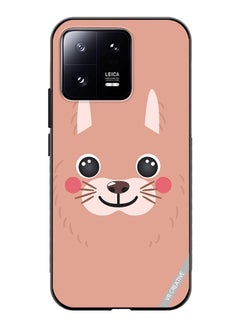 VR CREATIVE Protective Case Cover For Xiaomi 13 Lama Cartoon Face Design Multicolour  - Image 1
