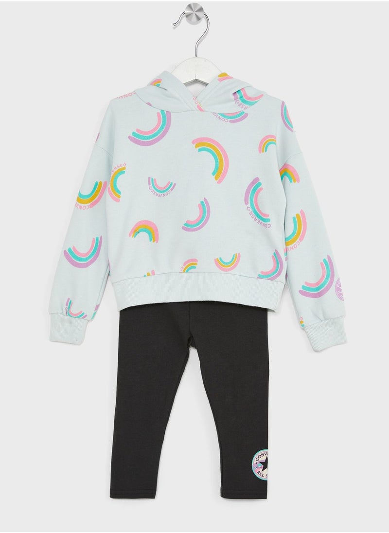 CONVERSE - Infant Printed Tracksuit - Image 1