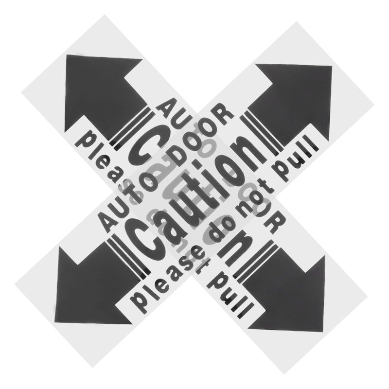 Car Door Open Warning Sticker Safety Decal Easy Installation for Cars Trucks SUVs - Image 2