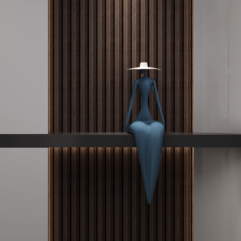 LVSHI Peel and Stick PVC Slat Wall Panels, Wood Grain Self-Adhesive Soundproof Moisture-Resistant Paneling, 3D Faux Wood Panels for Bedroom Bathroom Walls & Ceilings 118"x15.75"(Dark Walnut,13Sq.ft) - Image 2