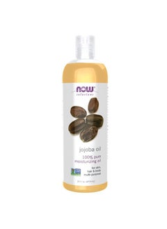 now Solutions, Jojoba Oil, 100% Pure Moisturizing, Multi-Purpose Oil for Face, Hair and Body, 16-Ounce  - Image 1