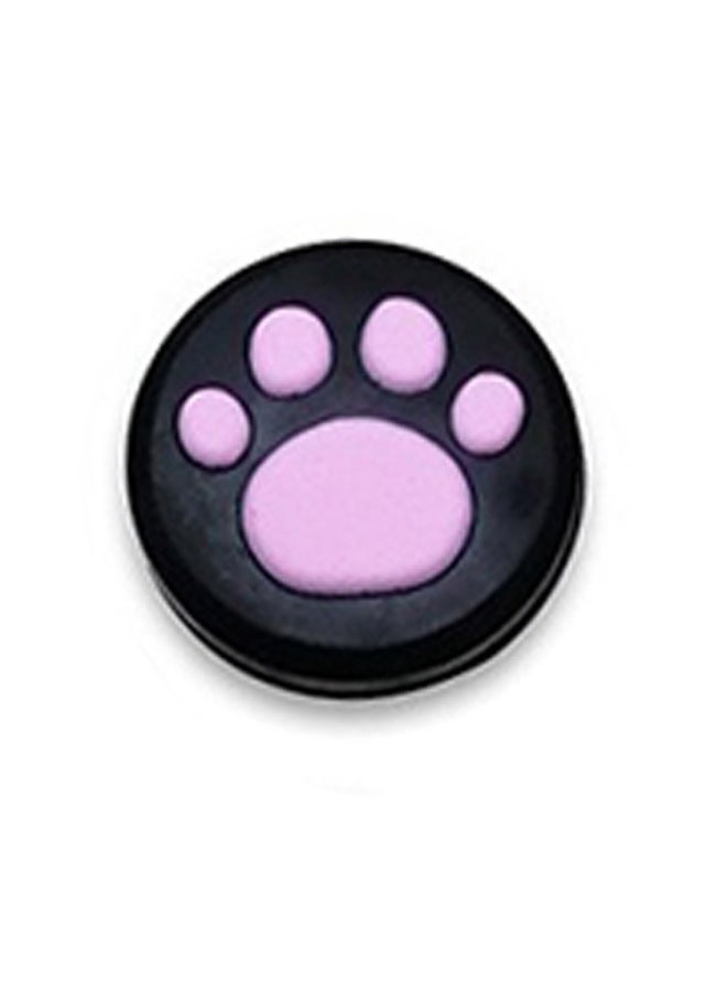 Switch Small Handle Key Cap NS Lite Rocker Silicone Cap NS OLED Left And Right Handle Cat Claw Protection Cap-Product Color:NS Cat Claw Black Powder Claw (bulk) - Image 1