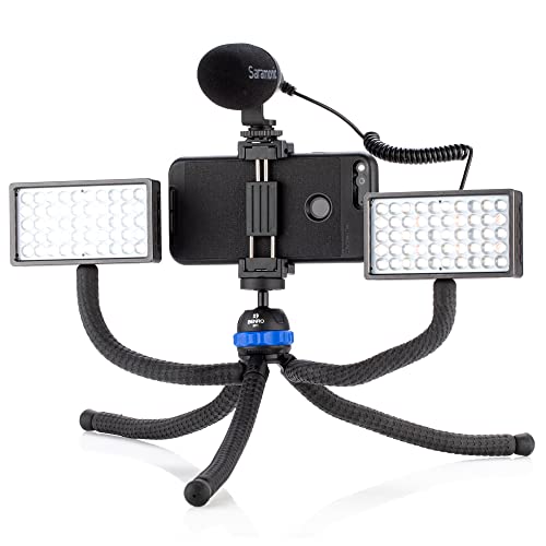 Benro KoalaPod Kit with Five Legs and Smartphone Holder, Flexible Bendable Tripod (KP1K) - Image 3