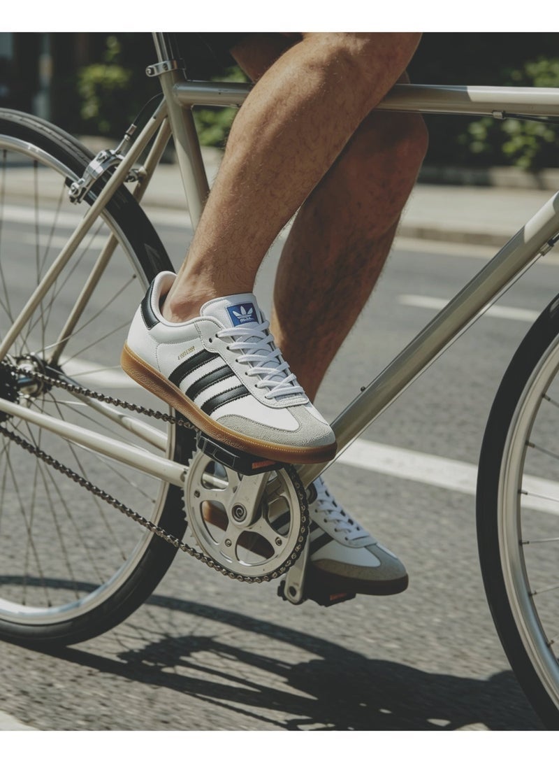 اديداس Cycling Shoes White/Black/Gray - Image 2