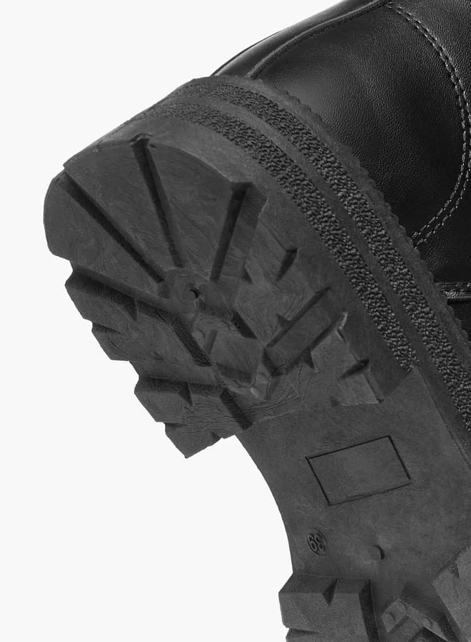 فلورا بيلا من شو إكسبرس Women Solid Ankle Boots with Zip Closure