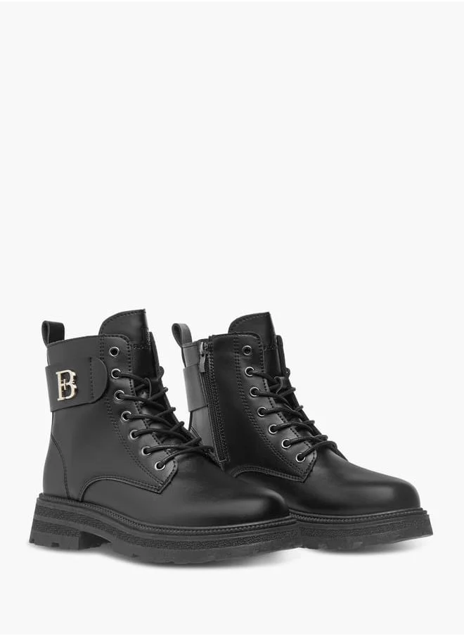 فلورا بيلا من شو إكسبرس Women Solid Ankle Boots with Zip Closure