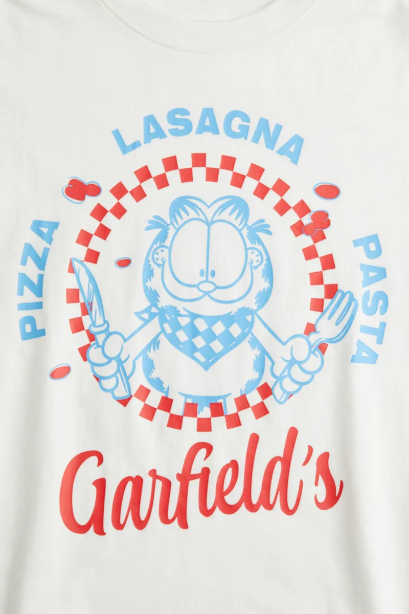 H&M Printed cotton T-shirt