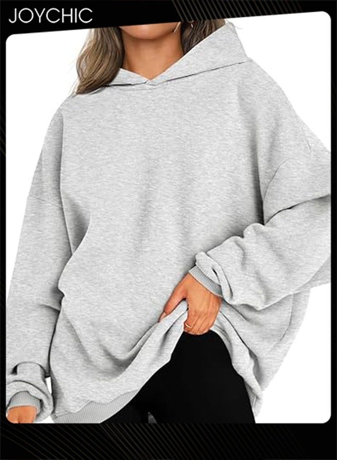 Joychic Womens Oversized Hoodies Sweatshirts Fleece Hooded Pullover Tops Sweaters Casual Comfy Fall Fashion Outfits Clothes - Image 1