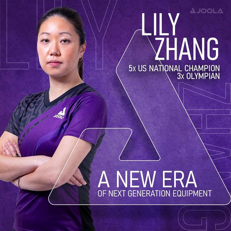 JOOLA Infinity Overdrive - Professional Performance Ping Pong Paddle with Carbon Technology - Black Rubber on Both Sides - Competition Table Tennis Racket for Advanced Training - Extreme Speed - Image 3