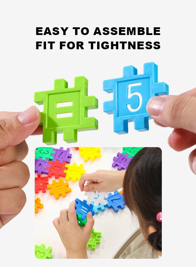 JSAITOYS 360pcs Plastic Building Block Toy Educational School DIY Math Game Toys Children Stem Toys for Kids  - Image 5