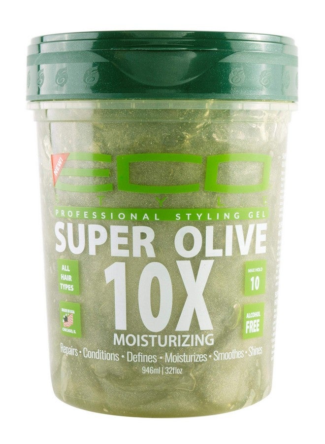Eco Style Professional Styling Gel Super Olive 10X 32 Fl Oz (Pack Of 1) - Image 2