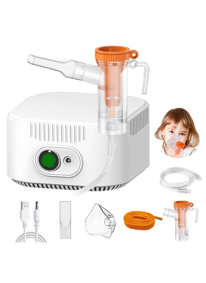 ASIV Ultrasonic Nebulizer for Adults and Children - Portable Adjustable Mist Volume Home Compressor Nebulizer ≤50dB Ultra Silent Durable PP Material  - Image 1