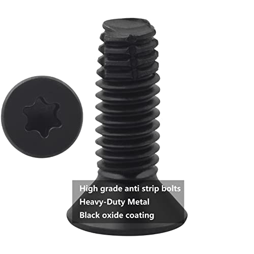 ELONN Windshield Door Tailgate Hinge Torx Screws Bolts for Jeep Wrangler CJ YJ LJ TJ 1976-2006，Replacement for Doors, Windshield,Roll Bar,Tailgate and Soft-Top Torx (Pack of 20) - Image 3