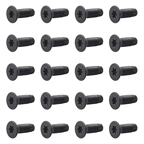ELONN Windshield Door Tailgate Hinge Torx Screws Bolts for Jeep Wrangler CJ YJ LJ TJ 1976-2006，Replacement for Doors, Windshield,Roll Bar,Tailgate and Soft-Top Torx (Pack of 20) - Image 1
