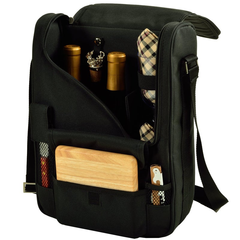 Picnic at Ascot Original Insulated Wine and Cheese Cooler Bag - Designed, Assembled & Quality Approved in the USA - Image 1