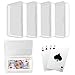 lenpestia Blank Card Case 4 Pack Clear Plastic Card Deck Box Snaps Closed Storage Box for Base Ball Trading Cards Business Cards More - Image 3
