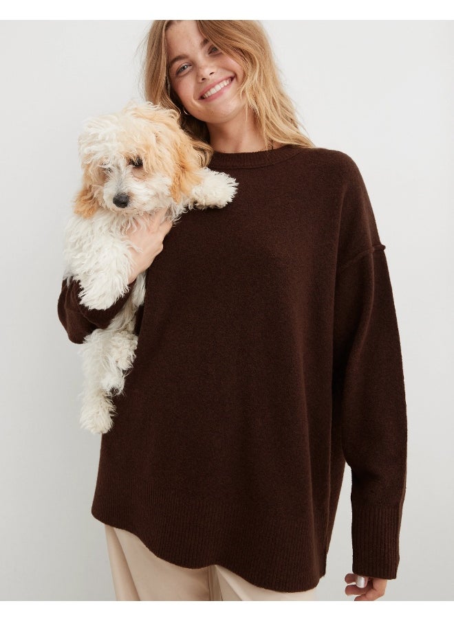 Aerie - Crew Neck Sweatshirt - Image 1