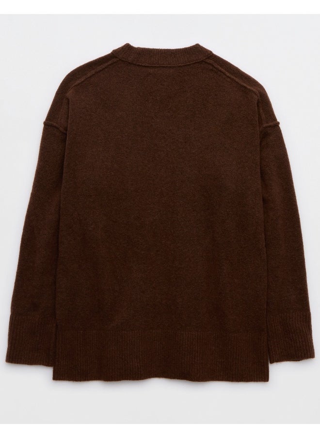 Aerie - Crew Neck Sweatshirt - Image 1