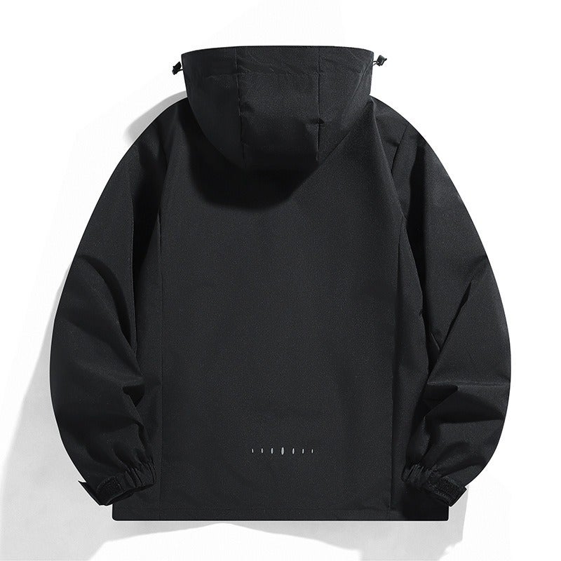 JSFN 2024 Outdoor Windbreaker Jacket for Men and Women - Lightweight, Waterproof, Breathable, Single Layer, with Hood, Custom Logo Available - Image 3