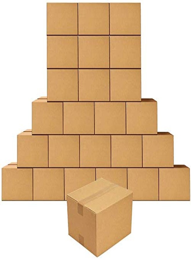 POWERLON صناديق كرتونية مموجة من باورلون®، 9 × 6 × 3 بوصات، بني اللون، 3 طبقات، صندوق تغليف من الكرتون المموج، مناسب للنقل والتعبئة والتحريك والتخزين والإهداء والاستخدامات المتعددة (20) - Image 1