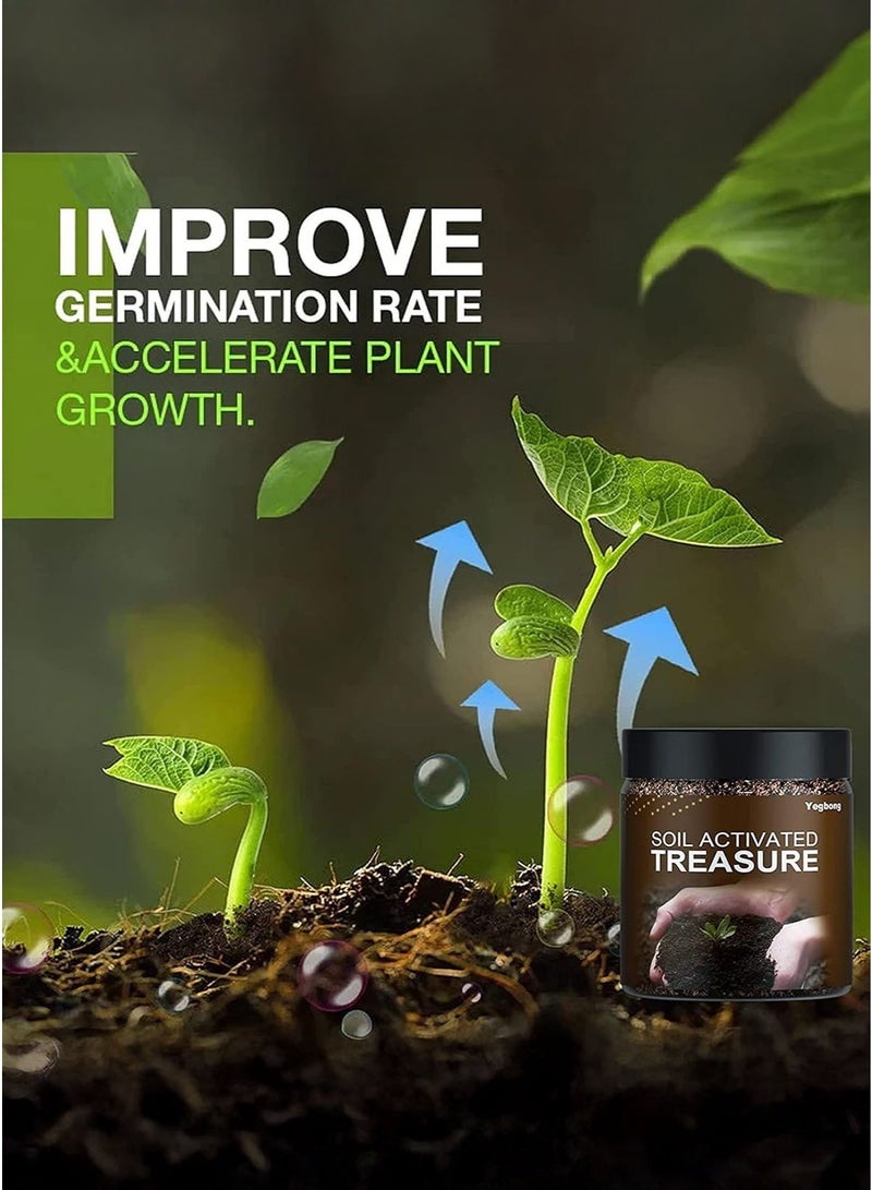كنز مُنشَّط للتربة - مُحسِّن عضوي للتربة ومُعزِّز لنمو النباتات - Image 2