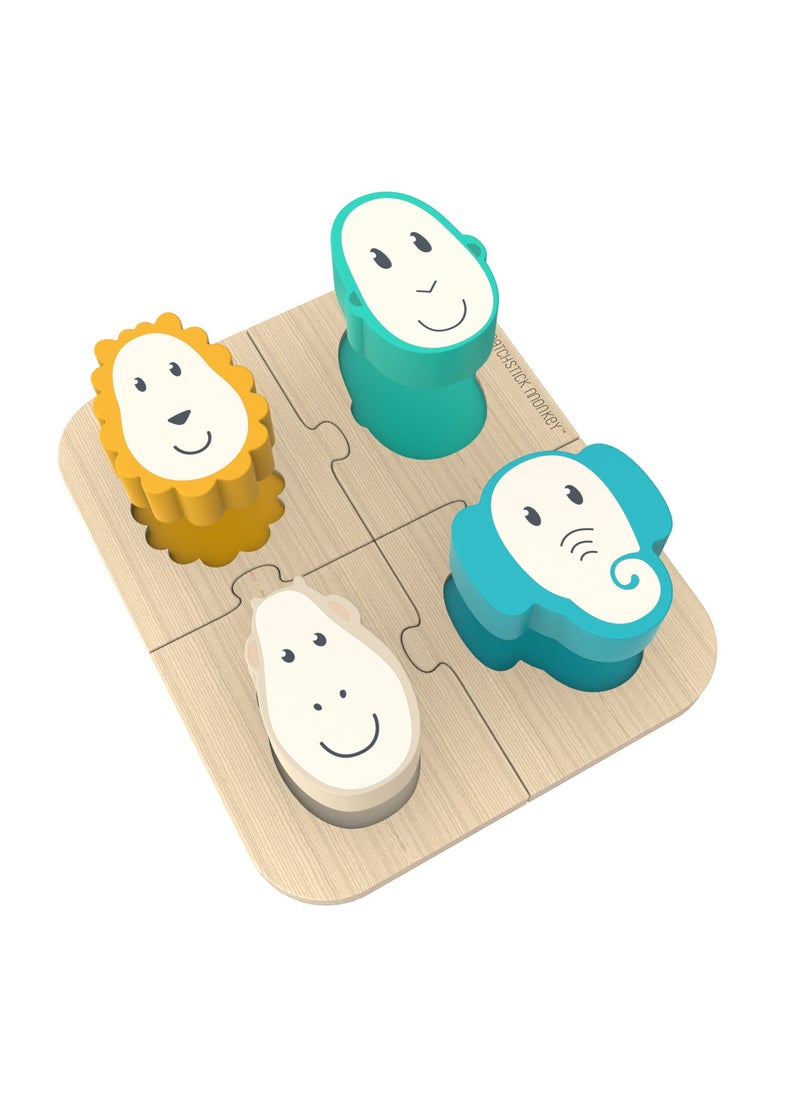 MATCHSTICK MONKEY - Playtime Puzzle Animals - Image 1