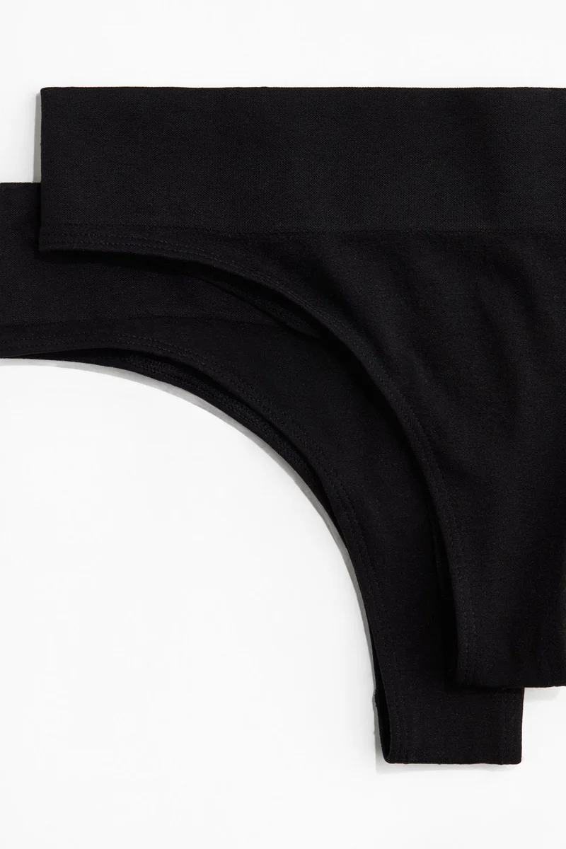 H&M 2-pack Seamless Brazilian briefs