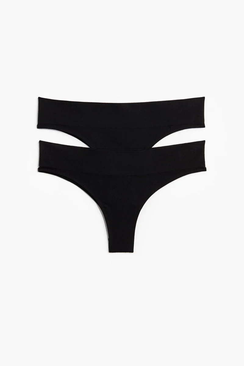 H&M 2-pack Seamless Brazilian briefs