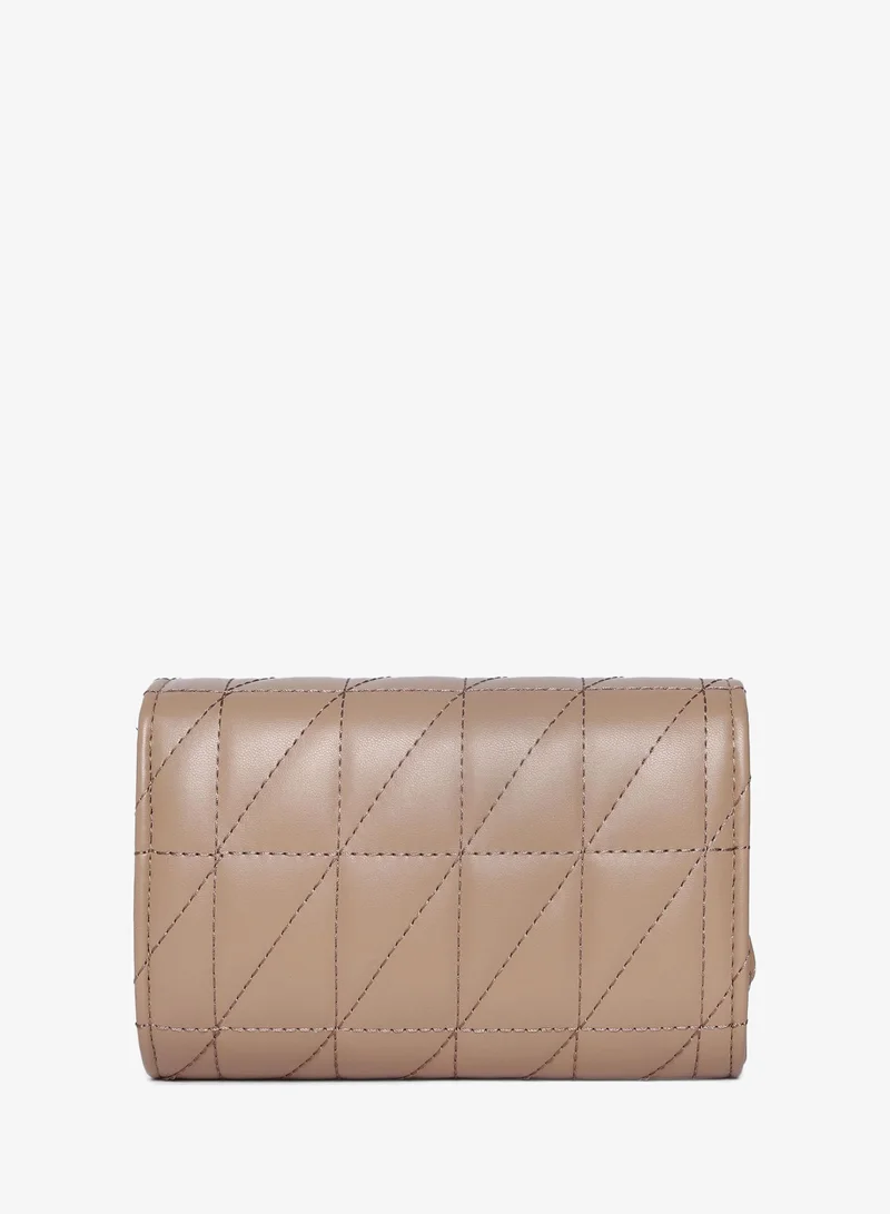 Haute Sauce  Quilted Magnet Lock Sling Bag with Chain Strap for Women | Best Price UAE