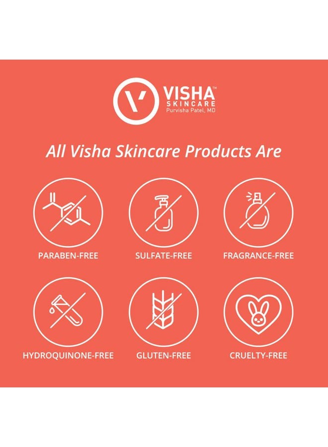Visha Skincare Mommy Bright Eye Booster - Safe for Pregnant and Nursing Women to Dramatically Reduce Eye Puffiness and Minimize the Appearance of Dark Under-Eye Circles - Image 5