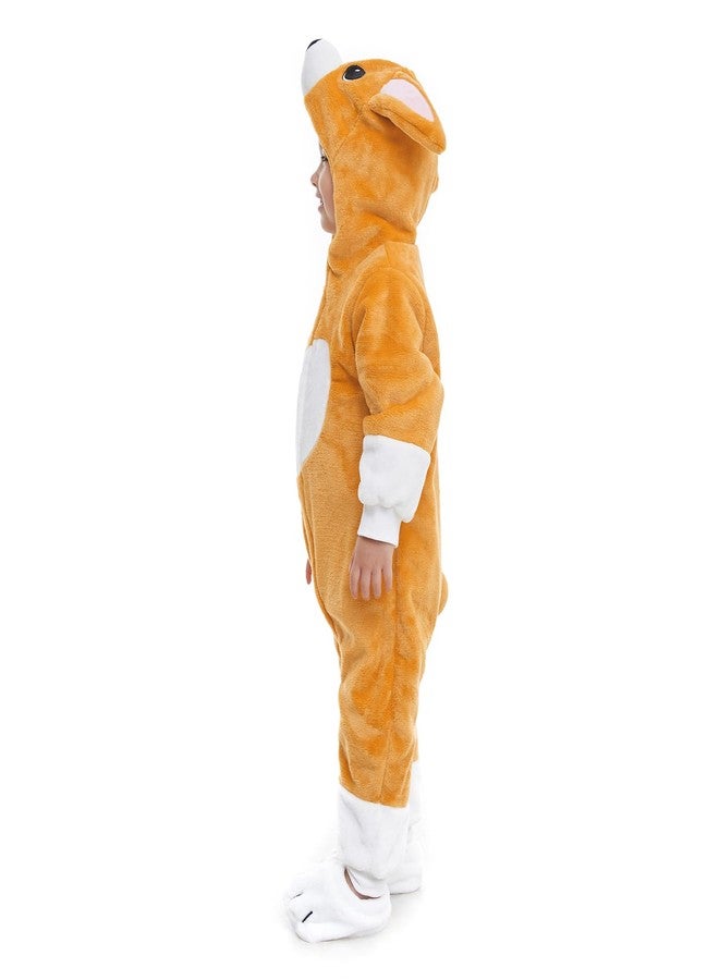 HSCTEK Baby Corgi Costume, Toddler Dog Costume for Baby Boys Girls, Baby Halloween Costume for Infant Newborn 18-24Months - Image 2