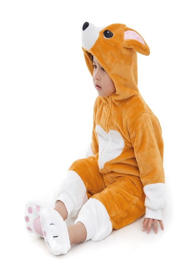 HSCTEK Baby Corgi Costume, Toddler Dog Costume for Baby Boys Girls, Baby Halloween Costume for Infant Newborn 18-24Months - Image 4