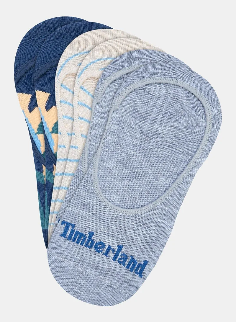 Timberland Women's Tropics No-Show Socks (3 Pack)
