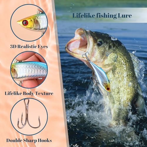 VTYEPOU Fishing Advent Calendar 2025 for Men - Fishing Lures Kit with Tackle Box Advent Calendar for Fisher Teen Boys - 2025 Xmas Holiday Surprise Gift for 24 Days Christmas Countdown - Image 3