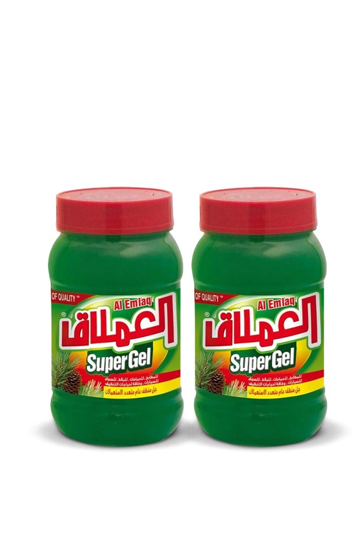 العملاق جل منظف متعدد الأغراض - زيت الصنوبر ٢ × ١ كجم