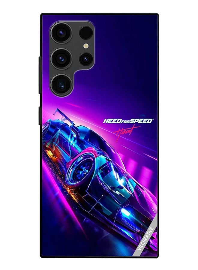 VR CREATIVE Protective Case Cover For Samsung Galaxy S24 Ultra Need For Speed Design Multicolour - Image 1