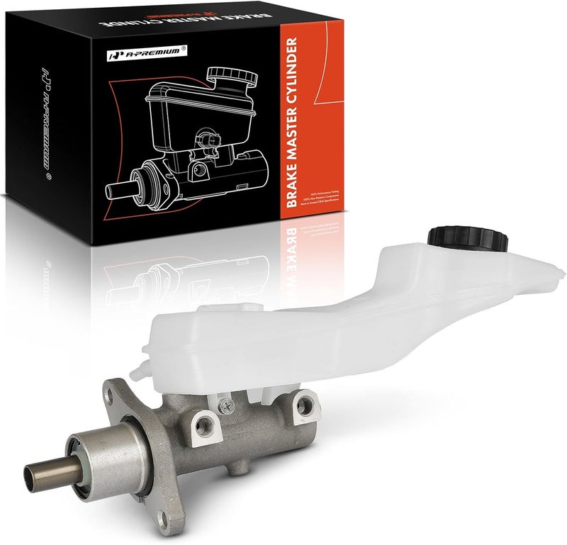 A-Premium Brake Master Cylinder with Reservoir and Sensor for Mazda - Image 1
