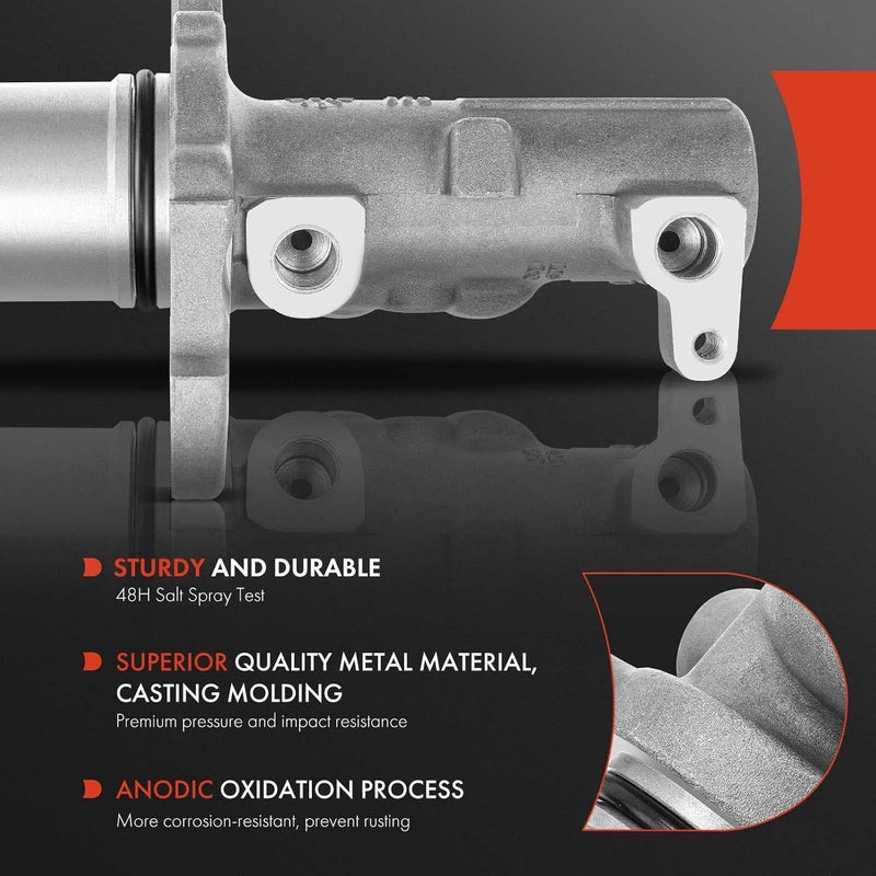A-Premium Brake Master Cylinder with Reservoir and Sensor for Mazda - Image 2