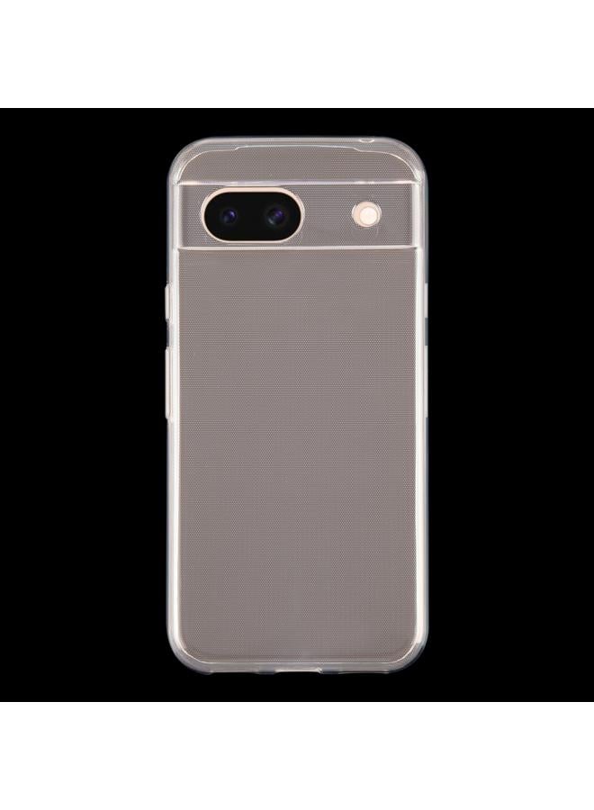 زبون جراب لهاتف Google Pixel 8a جراب هاتف TPU شفاف فائق النحافة - Image 2