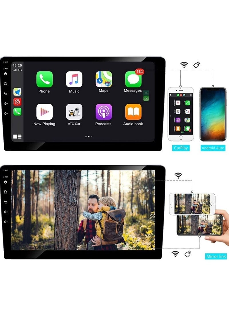 RAYMOS 9 Inch Android Screen For Car 2GB RAM 32 GB Memory Support Apple Carplay Android Auto Full HD Touch Screen Display built In Bluetooth USB Radio WiFi PlayStore Night Vision Camera included - Image 2