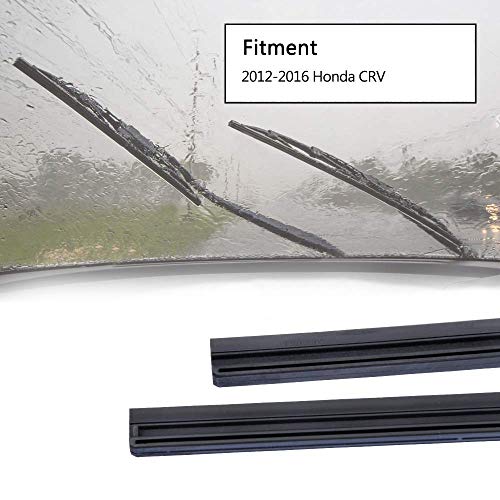 OTUAYAUTO Replacement for Honda CRV 2012-2016, OTUAYAUTO Windshield Wiper Blade Refills - Replace OEM: 76622-STK-A02, 76632-STK-A02, 76732-T0A-003 - Image 5