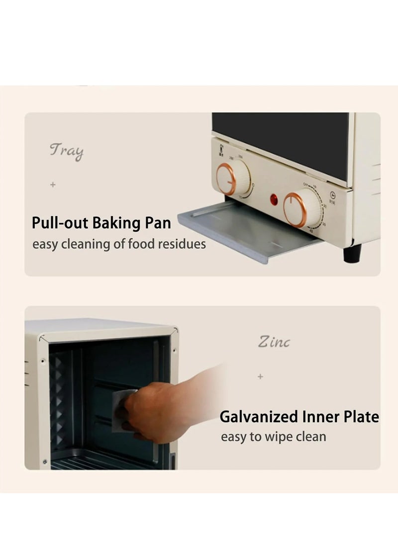 SILVER CREST Toaster Oven 3-Tier Vertical Oven Air Fryer Combo Smart Convection Oven Countertop 15L with Bake, Grill, Broil, Roast, Dehydrate  - Image 4