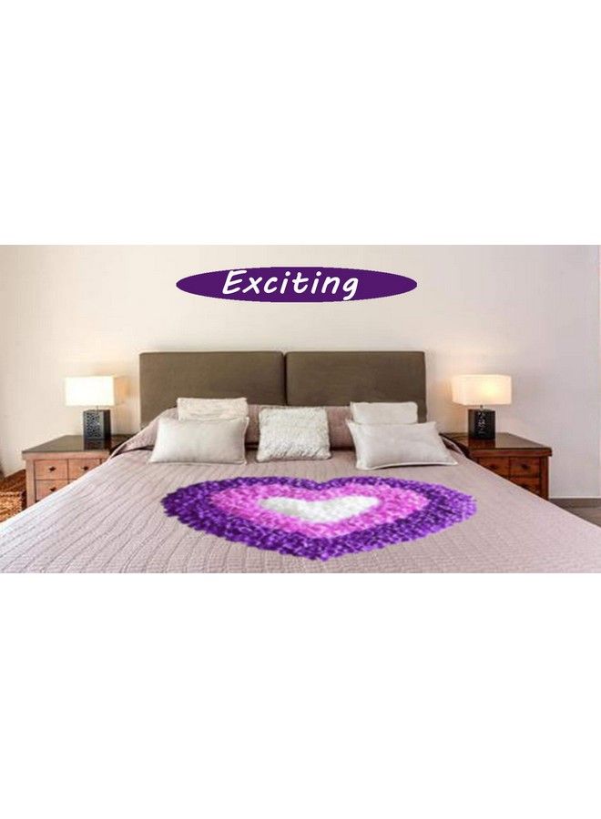 VOVCIG 2000 Pcs Artificial Silk Rose Petals Artificial Flowers For Decoration Wedding Partyvalentine Day Eventromantic Night (Violet) - Image 3
