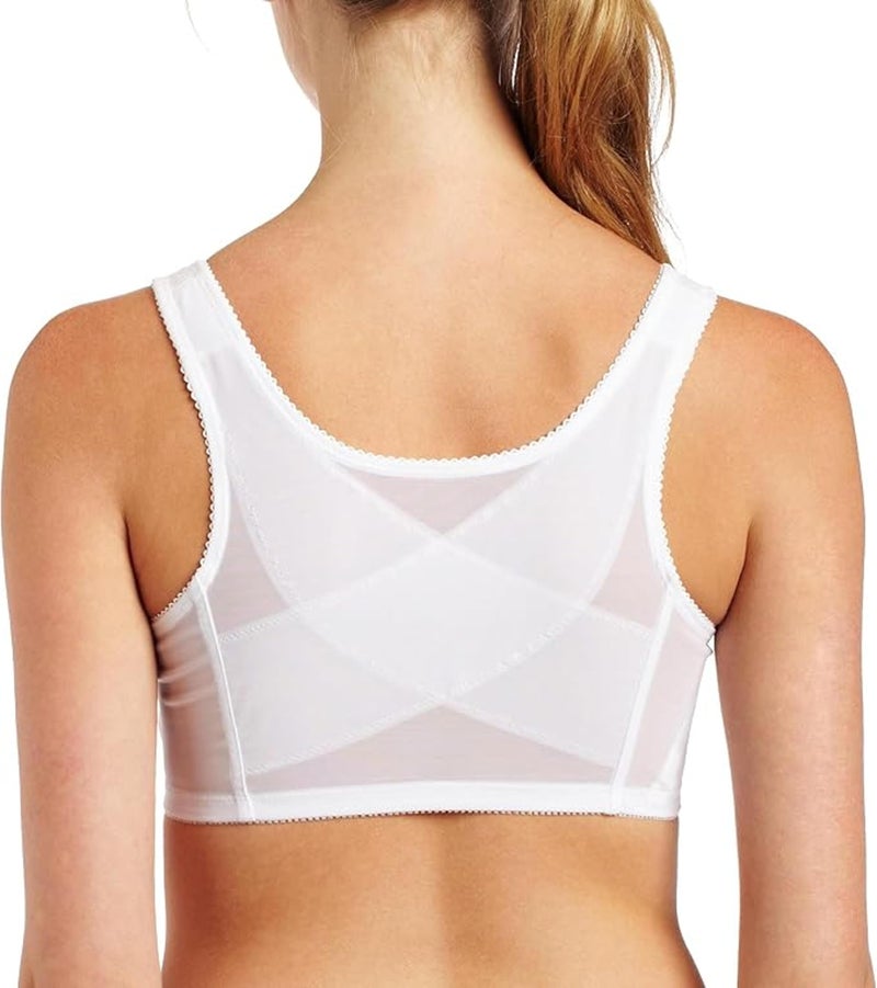 Exquisite Form Womens Front Close Posture #5100565 Bra, White, 36C US - Image 2