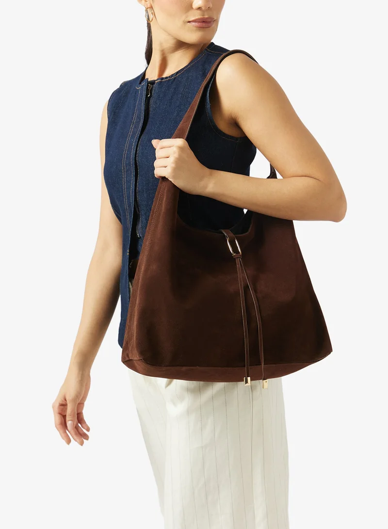 Casual Faux Leather Tote Bag